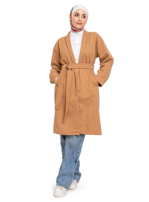 Biscuit RD - Ribbed L - Feather Jacket - Khotwh